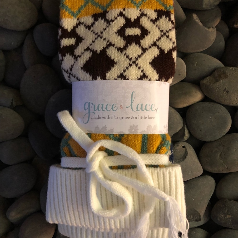 Grace & Lace Alpine Thigh High Boot Socks